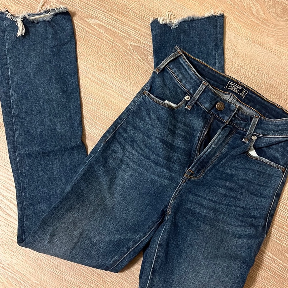 Abercrombie Jeans high tise 24 long